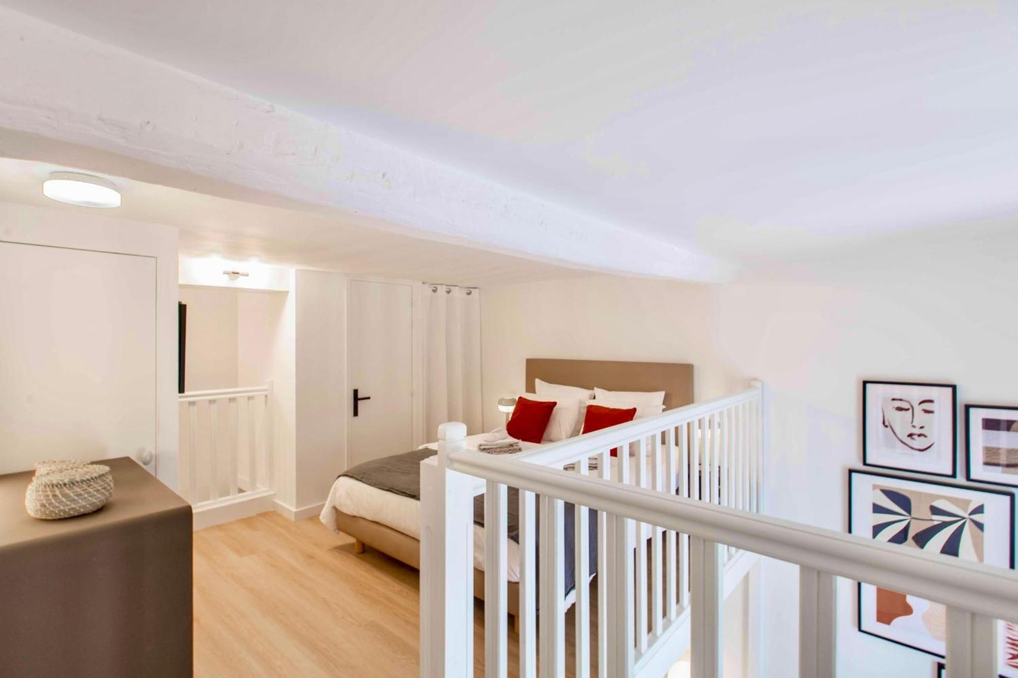 Suede Promenade Duplex Apartment At 1 Min From The Sea 2 Bathrooms ニース エクステリア 写真