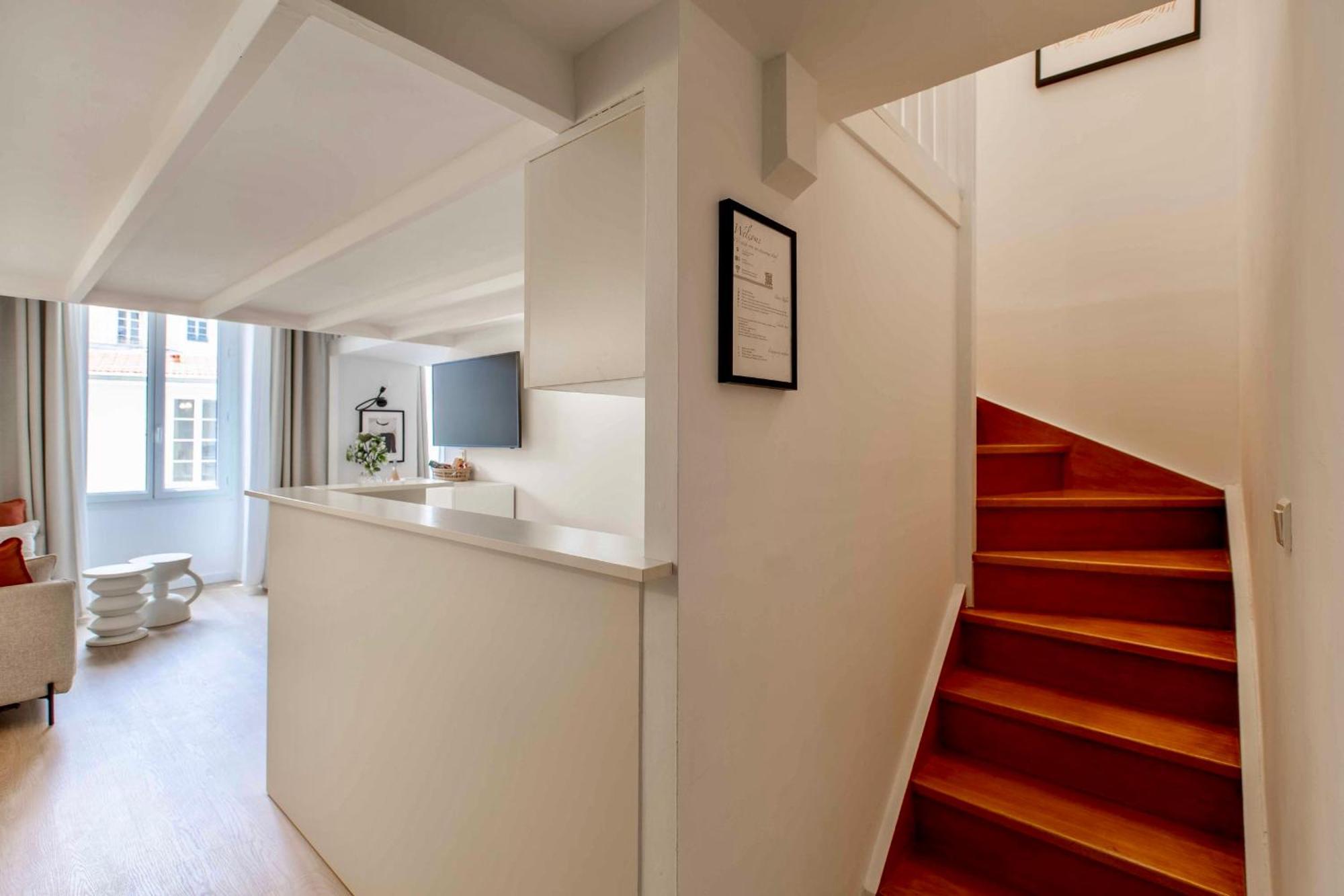 Suede Promenade Duplex Apartment At 1 Min From The Sea 2 Bathrooms ニース エクステリア 写真