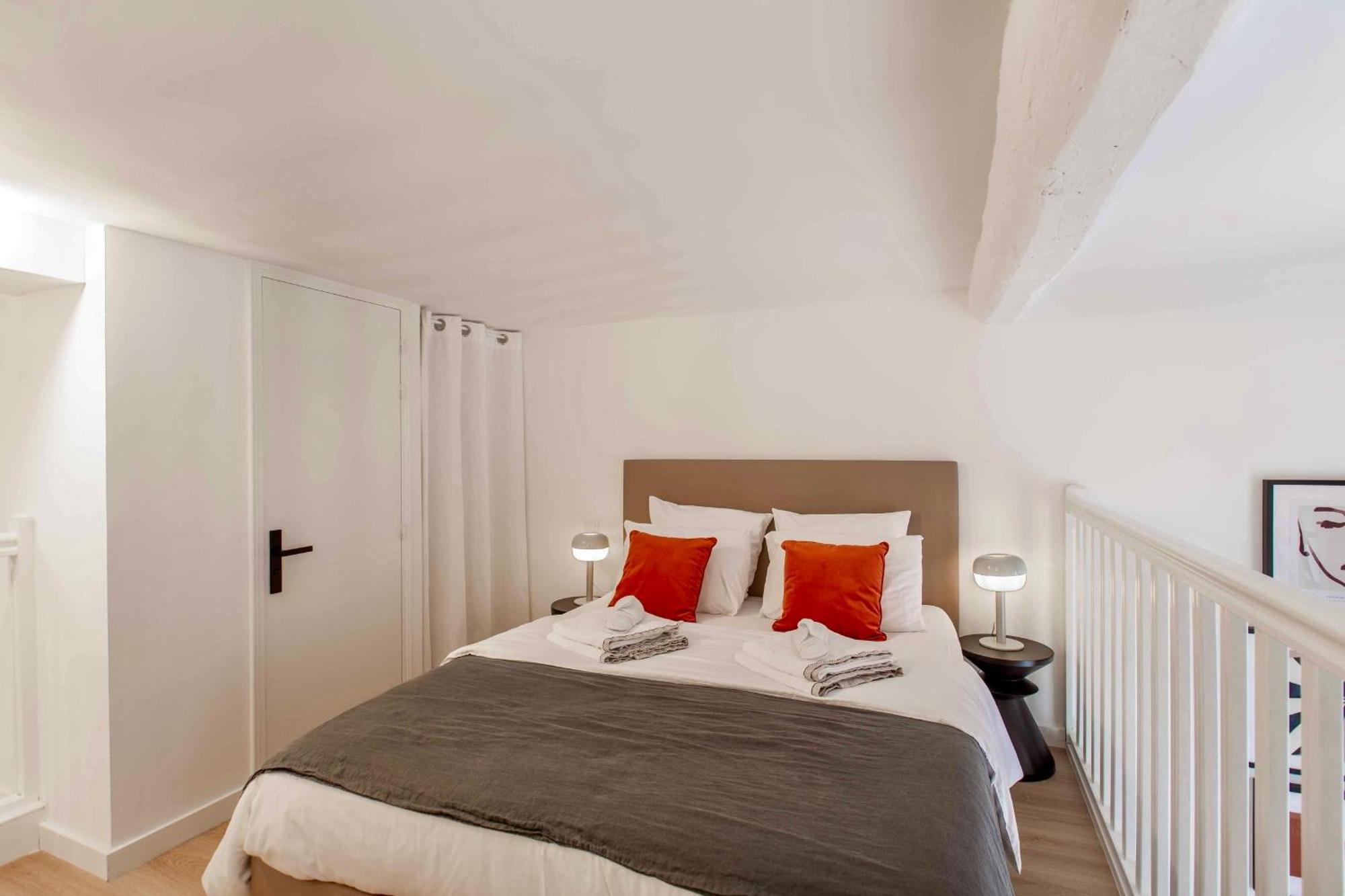 Suede Promenade Duplex Apartment At 1 Min From The Sea 2 Bathrooms ニース エクステリア 写真